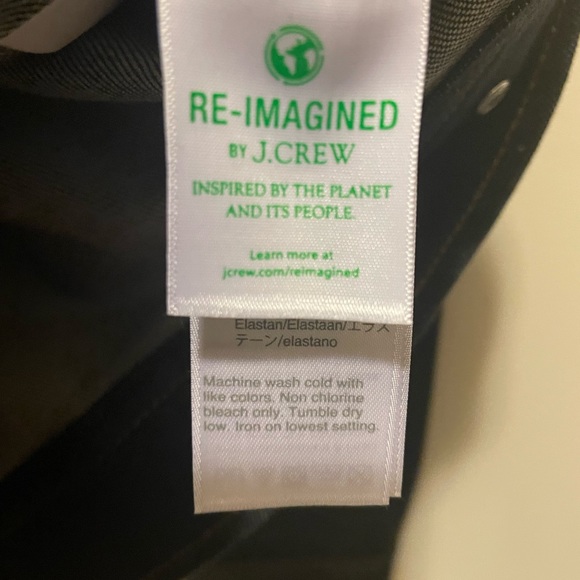 NWT J. Crew Denim Lady coat in Stay Navy Wash - 30% of a Re-imagined fabric - Picture 7 of 14